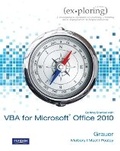 Cover: Exploring Microsoft Office 2010 Getting Started with VBA (S2PCL) - Prentice Hall