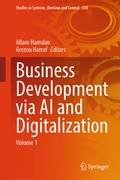 Cover: Business Development via AI and Digitalization - Springer