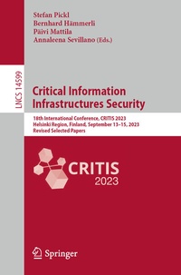 Abbildung von: Critical Information Infrastructures Security - Springer