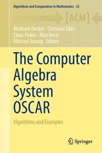 Enlarge image Cover: The Computer Algebra System OSCAR - Springer