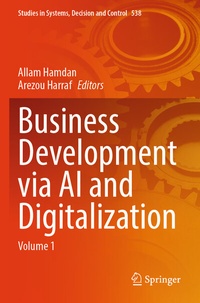 Enlarge image Cover: Business Development via AI and Digitalization - Springer