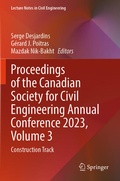 Cover: Proceedings of the Canadian Society for Civil Engineering Annual Conference 2023, Volume 3 - Springer