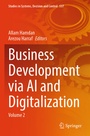 Cover: Business Development via AI and Digitalization - Springer