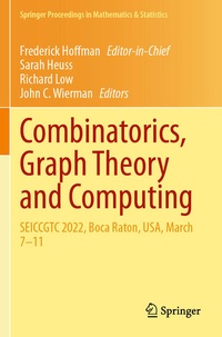 Enlarge image Cover: Combinatorics, Graph Theory and Computing - Springer