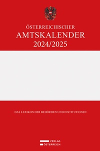 Abbildung von: Österreichischer Amtskalender 2024/2025 - Verlag Österreich