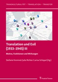 Cover: Translation und Exil (1933-1945) III - Frank & Timme