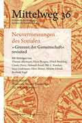 Cover: Neuvermessungen des Sozialen. &raquo;Grenzen der Gemeinschaft&laquo; revisited - Hamburger Edition