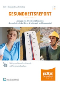 Abbildung von: Gesundheitsreport 2024 - medhochzwei Verlag