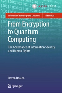 Enlarge image Cover: From Encryption to Quantum Computing - T.M.C. Asser Press