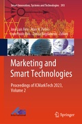 Cover: Marketing and Smart Technologies - Springer