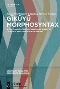 Abbildung von: Gikuyu Morphosyntax - De Gruyter Mouton