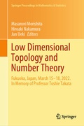 Cover: Low Dimensional Topology and Number Theory - Springer