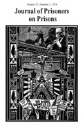 Cover: Journal of Prisoners on Prisons, V33 #2 - University of Ottawa Press
