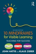 Cover: 10 Mindframes for Visible Learning - Routledge