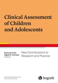 Cover: Clinical Assessment of Children and Adolescents - Hogrefe Publishing