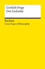 Cover: Der Gedanke - Reclam