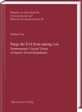 Cover: Purge the Evil from among you - Harrassowitz Verlag