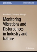 Cover: Monitoring Vibrations and Disturbances in Industry and Nature - Springer