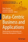 Cover: Data-Centric Business and Applications - Springer
