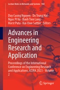 Cover: Advances in Engineering Research and Application - Springer