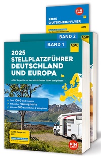 Abbildung von: ADAC Stellplatzführer 2025 Deutschland und Europa - ADAC Reiseführer