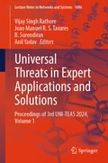 Cover: Universal Threats in Expert Applications and Solutions - Springer