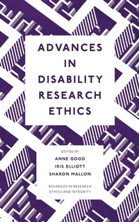 Enlarge image Cover: Advances in Disability Research Ethics - Emerald Publishing Limited
