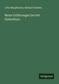 Cover: Meine Erfahrungen bei 600 Diabetikern - Antigonos Verlag
