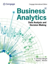 Enlarge image Cover: Business Analytics - South-Western College Publishing