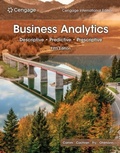 Cover: Business Analytics, Cengage International Edition - South-Western College Publishing