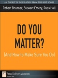 Cover: Do You Matter? (And How to Make Sure You Do) - Addison Wesley
