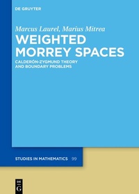 Abbildung von: Weighted Morrey Spaces - De Gruyter