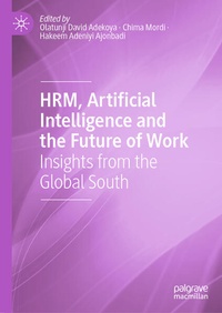 Enlarge image Cover: HRM, Artificial Intelligence and the Future of Work - Palgrave Macmillan