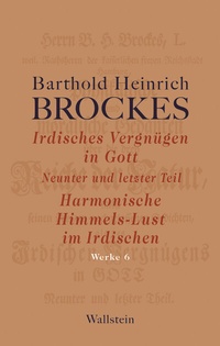 Abbildung von: Irdisches Vergnügen in Gott - Wallstein