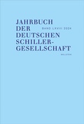 Cover: Jahrbuch der Deutschen Schillergesellschaft 2024 - Wallstein