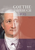 Cover: Goethe-Jahrbuch 140, 2023 - Wallstein