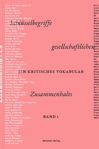 Abbildung von: Schlüsselbegriffe gesellschaftlichen Zusammenhalts - Wallstein