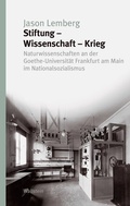Cover: Stiftung - Wissenschaft - Krieg - Wallstein