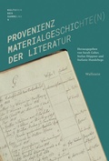 Cover: Provenienz - Wallstein