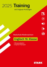 Abbildung von: STARK Original-Prüfungen und Training Abschlussprüfung Realschule 2025 - Englisch - Niedersachsen - Stark Verlag