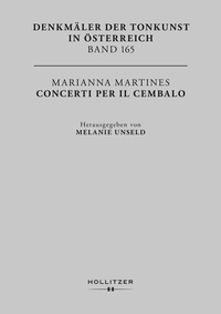 Abbildung von: Marianna Martines. Concerti per il Cembalo - Hollitzer Wissenschaftsverlag