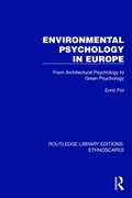 Cover: Environmental Psychology in Europe - Routledge