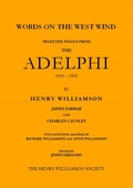 Cover: Words on the West Wind: Selected Essays from The Adelphi, 1924-1950 (Henry Williamson Collections, #8) - Henry Williamson