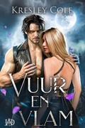Cover: Vuur en Vlam: een fated mates weerwolf romance (Immortals After Dark, #2) - Sisters Press