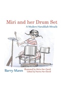 Cover: Miri and her Drum Set: A Modern Hanukkah Miracle - Dragonfeather Books