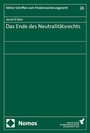 Cover: Das Ende des Neutralitätsrechts - Nomos