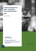 Cover: EXEKUTIV MANAGEMENT PANEL - EMPIRISCHE F&Uuml;HRUNGSKR&Auml;FTESTUDIE 2023 - ortner verlag