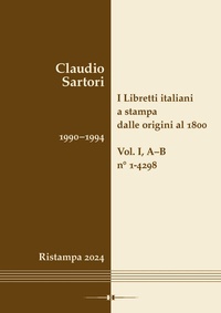 Abbildung von: I libretti italiani a stampa dalle origini al 1800. Catalogo analitico con 16 indici - Hollitzer Wissenschaftsverlag