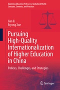 Cover: Pursuing High-Quality Internationalization of Higher Education in China - Springer