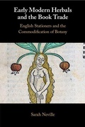 Cover: Early Modern Herbals and the Book Trade - Cambridge University Press